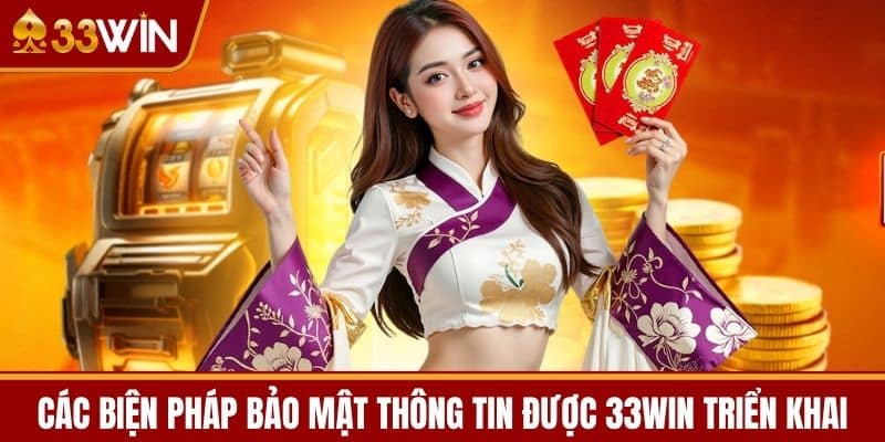 Các biện pháp Bảo mật Thông tin được 33WIN Triển khai