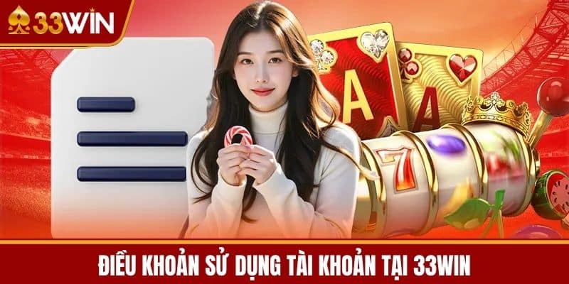 Điều Khoản Sử Dụng Tài Khoản tại 33WIN